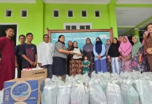 DWP Pusat Salurkan 500 Paket Ramadhan lewat DWP Tapteng