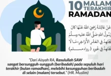 Keutamaan Sepuluh Hari Terakhir Ramadan