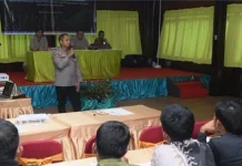 Kapolres Padangsidimpuan Jadi Narasumber Pelatihan Mitra Polisi Kehutanan