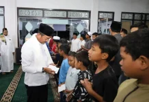 Bupati Madina Buka Puasa Bersama 186 Anak Yatim