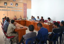 Pemkab Humbahas Rapat Final Pembebasan Lahan Huntap Rumah Khusus warga