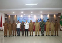 Bupati Taput Pimpin High Level Meeting TPID dan TP2DD jelang Idul Fitri