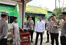 Pamatwil Polda Sumut Cek Kesiapan Pospam Sarudik