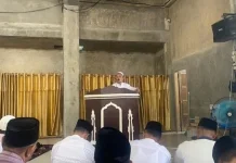 Salat Idulfitri: Warga Hutanabolon Tidak Larut dalam Kesedihan