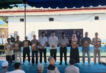Lapas Sibolga Beri Remisi, Tiga Narapidana Langsung Bebas