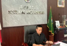 Bupati Humbahas vidcon dengan Ketua DEN bahas kunker dan pertanian modern