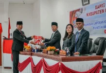 Bupati Humbang Hasundutan Sampaikan LKPj Tahun 2025