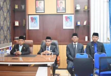 Pemko Sibolga Ikuti Entry Meeting Pemeriksaan LKPD 2025 Secara Virtual