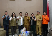 Bupati Tapteng Terima Kunjungan Tenaga Ahli BNPB