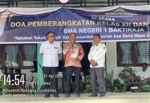 Bupati Humbahas hadiri Doa Pelepasan Kelas XII dan Pentas Seni SMAN 1 Baktiraja