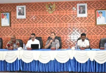 Sekda Sibolga Hadiri Rakor Pengendalian Pelaksanaan Pembangunan Sumut