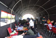 Bakti Paskah di Humbahas, Cek Kesehatan dan Donor Darah