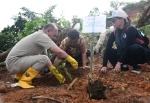 Aksi Tanam Pohon Pemkab Tapteng-BBKSDA Pulihkan Lingkungan