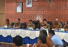 Wali Kota Sibolga Pimpin Rakerpem Evaluasi Kinerja OPD