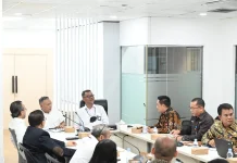 Bupati Humbahas Temui Kementerian PU Terkait Penanganan Pascabencana