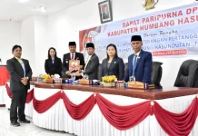DPRD Humbahas sampaikan rekomendasi atas LKPj Bupati Tahun 2025