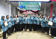 Semarakkan Hari Kartini, TP PKK Tapteng Laksanakan IVA Test