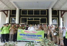 Wakil Bupati Tapteng Lepas 48 Mahasiswa/i STAI Bahriyatul Ulum Pandan Ikuti KKN