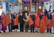 Bupati Humbahas Hadiri Ibadah dan Pesta Pembangunan Gereja HKI Sibaganding