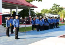 Wakil Bupati Kabupaten Tapanuli Tengah Irup Hari Otonomi Daerah