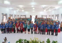 Bupati Humbahas Hadiri Supervisi Desa Percontohan Tingkat Provsu
