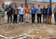 Bupati Humbang Hasundutan Tinjau Pembangunan KDMP Desa Simarigung