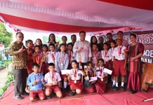 Marsaulina Sianturi SD Negeri Paranginan Selatan Juara Pertama Olimpiade MIPAS