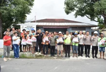 Hari Buruh, Pemko dan Polres Sibolga Bagikan Bantuan