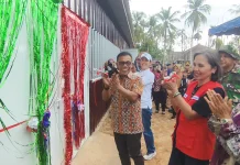 Peresmian Ruang Belajar Sementara SDN Sigiring-giring Tapteng