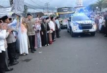 Pemkot Padangsidimpuan Berangkatkan 347 Jemaah Haji