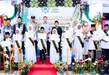 Pemkab Tapteng Hadiri Wisuda Tahfidz Rumah Qur'an Al Khansa