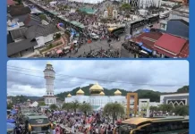Pemko Padangsidimpuan Lepas Jamaah Haji Kloter 12