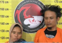 Penyelundupan 3 Kg Ganja Digagalkan Polres Tapsel