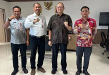 Pemkab Humbahas Bahas Pascabencana dan Regulasi KRB dengan BNPB