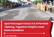 Apel Gabungan Eselon II & III Pemkab Tapteng,