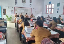 Sekda Taput monitoring kinerja dan penegakan disiplin pegawai Disdik