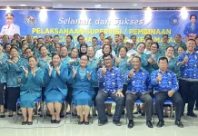 Supervisi Desa Percontohan Pemberdayaan dan kesejahteraan keluarga