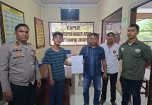 Polres Tapteng Selesaikan Kasus Pencurian Lewat Restorative Justice
