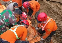 Jasad Ibu dan Anak Longsor Batang Toru Ditemukan