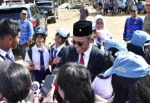 Ini Bantuan Bupati saat Harkitnas di Lokasi Bencana
