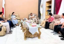 Bupati Tapteng Terima Audensi Panitia Jubileum HKBP Pandan