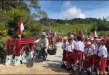 Warga Desa Panggungunan Humbahas Akhirnya Punya Jembatan Baru