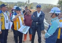 Menteri PU: Target, Sabo Dam Tukka selesai Oktober