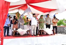 Wakil Bupati Tapanuli Tengah Lepas Pawai Ta’aruf MTQ ke-51