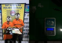Edarkan Sabu, Polres Sibolga Tangkap Dua Pria