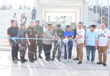 Wali Kota Sibolga Resmikan Stadion Horas Kota Sibolga