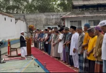 Lapas Sibolga Gelar Salat Idul Adha Bersama Warga Binaan