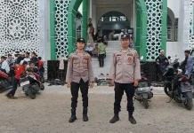 Polres Padangsidimpuan Melaksanakan Pegamanan Salat Idul Adha