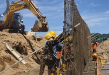 Progres Pengerjaan Proyek Penanganan Banjir Tukka Capai 10 Persen