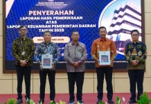 LKPD 2025 Pemkab Madina Raih Predikat WTP